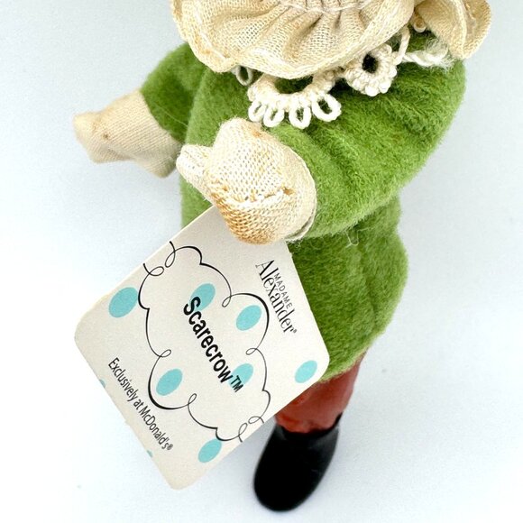 2007 Madame Alexander Doll Wizard Of Oz Scarecrow 5" Doll W/Tag McDonalds Toy - Picture 3 of 7